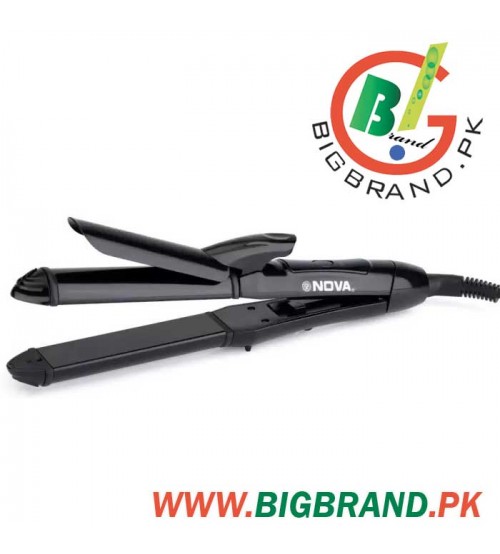 Nova NHC-810 Wet and Dry Premium Multi-styler Hair Straightener and Curler